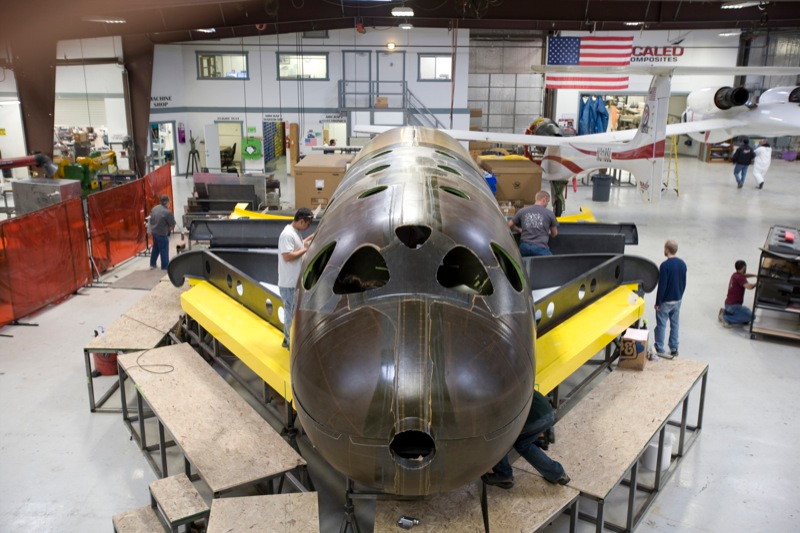 Illustration for article titled Virgin Galactic Unveils Spaceships That'll Take Passengers Up in 2009
